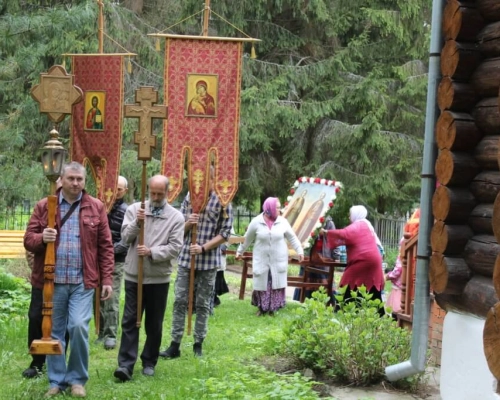 Престольный праздник в храме Бориса и Глеба села Борисоглебское Сычёвского района