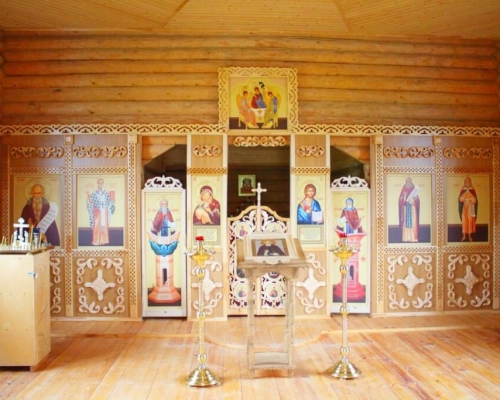 Преосвященный Епископ Сергий посетил с Архипастырским визитом храм-часовню прп. Сергия Радонежского