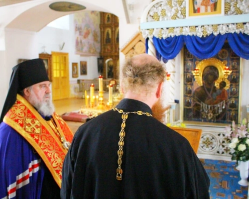 Приведение к присяге судей Епархиального Церковного суда Вяземской епархии