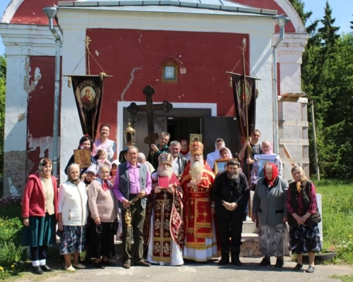 Праздничное богослужение в день памяти Святителя Николая Чудотворца в Никольском храме г. Сычёвка