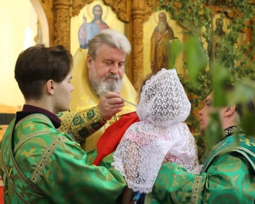 Престольный праздник в Свято-Троицком кафедральном соборе