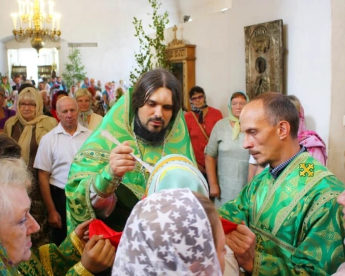 Престольный праздник в Свято-Троицком кафедральном соборе