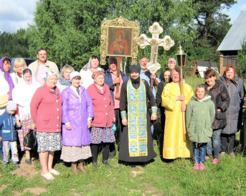 Крестный Ход от деревни Новые Дворы до Святого источника Владимирской иконы Божией Матери