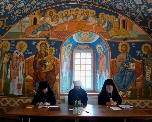 Архиерейский совет Смоленской митрополии состоялся в Болдинском монастыре