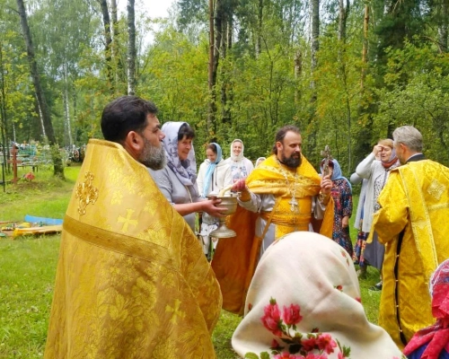 Престольный праздник в деревне Замыцкое