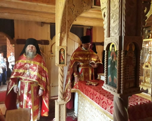 Престольный праздник отметили в храме мучеников благоверных князей Бориса и Глеба в с. Борисоглебско