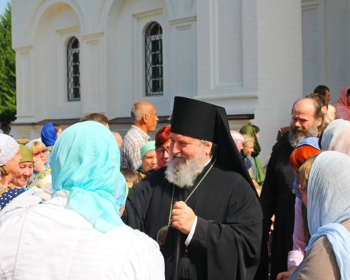 праздничная Божественная литургия в Герасимо-болдинском монастыре