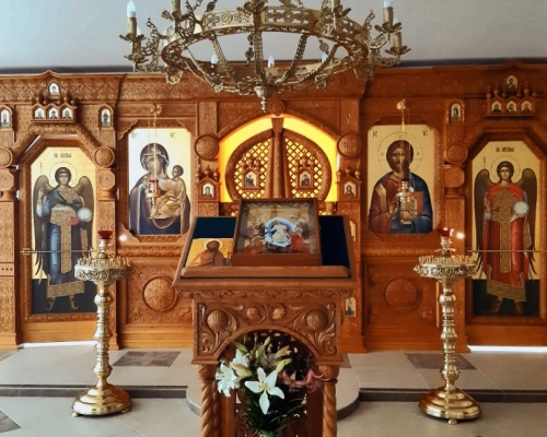 Божественная литургия в Ильинском храме г. Сафоново