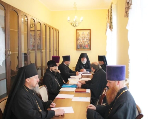 Состоялось очередное заседание Епархиального совета Вяземской епархии