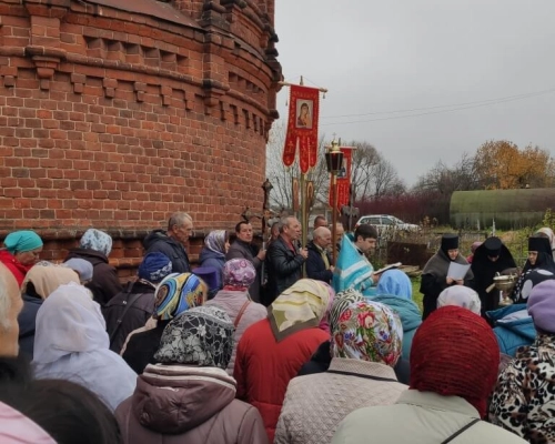 Престольный праздник храма Покрова Пресвятой Богородицы в селе Дуброво