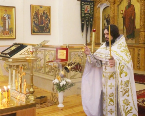 Божественная литургия в Димитриевскую родительскую субботу