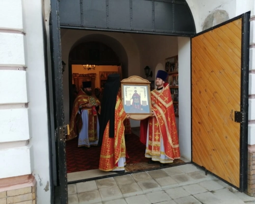 Престольные торжества в Свято-Димитриевском монастыре