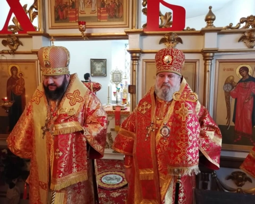 Престольные торжества в Свято-Димитриевском монастыре