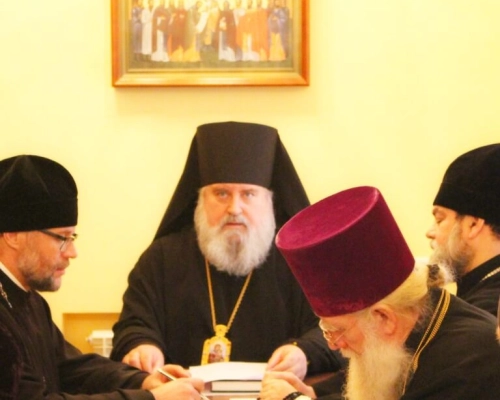 Состоялось очередное заседание Епархиального совета Вяземской епархии