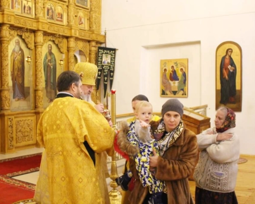 Божественная литургия в день памяти Святителя Спиридона, епископа Тримифунтского, Чудотворца