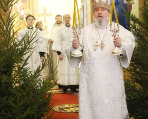 Рождественский сочельник в Свято-Троицком кафедральном соборе