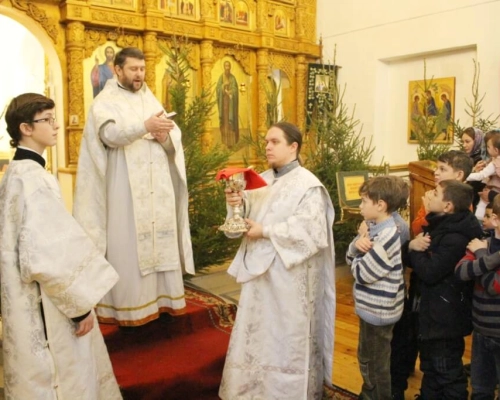 Рождественский сочельник в Свято-Троицком кафедральном соборе