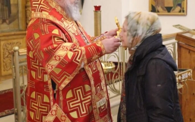 Служение Епископа Вяземского и Гагаринского Сергия в день памяти Мученицы Татианы Римской