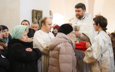 Служение Епископа Сергия в Неделю 32-ю по Пятидесятнице, по Богоявлении