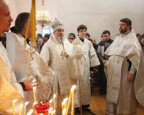 Служение Епископа Сергия в Неделю 32-ю по Пятидесятнице, по Богоявлении