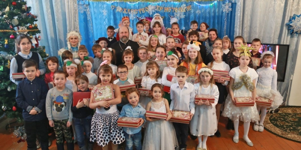 Торжество Рождества Христова в воскресной школе Введенской церкви