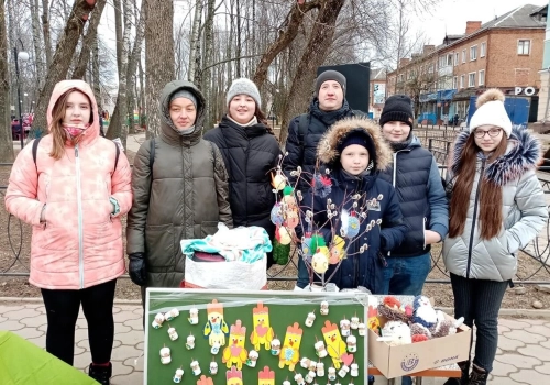 Воспитанники воскресной школы 