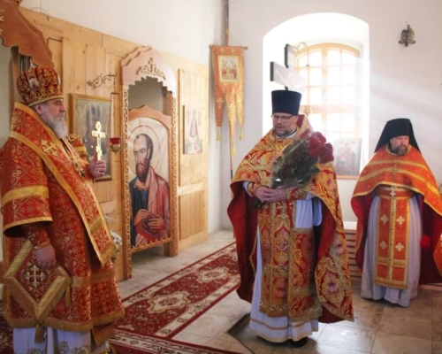 Служение епископа Сергия в день памяти Мученика Иоанна Попова