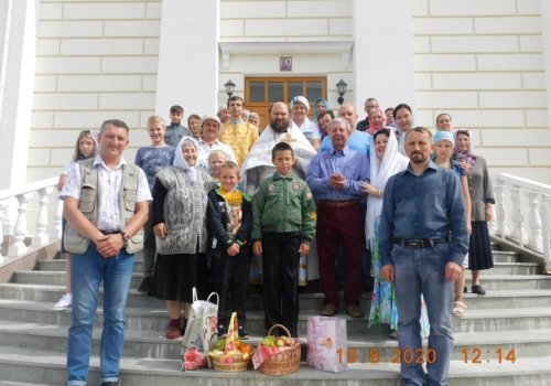 Престольный праздник храма Преображения Господня деревни Мольгино