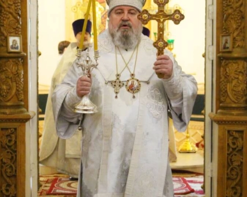 Служение Епископа Сергия в день Вселенской родительской субботы