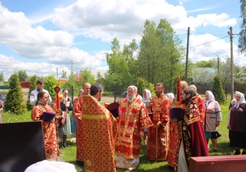 Престольный праздник храма Равноапп. Кирилла и Мефодия п. Угра