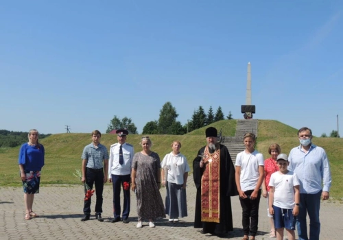 На мемориале в Богородицком прошло памятное мероприятие