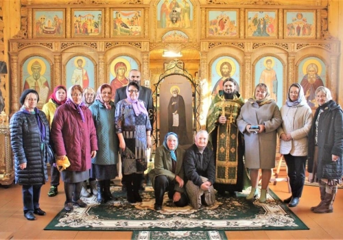 Престольный праздник храма прп. Сергия, игумена Радонежского в д. Касня