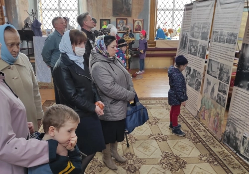 Выставка к 100-летию подвига новомучеников и исповедников Русской Церкви во время гонений