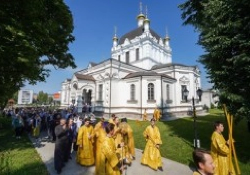 Великое освящение Благовещенского соборного храма города Гагарина