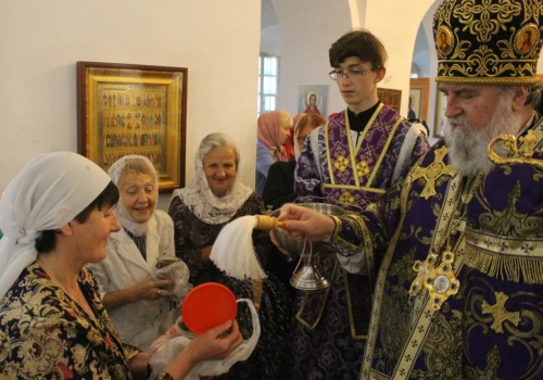 Престольный праздник возрождаемого Спасо-Аркадиевского женского монастыря города Вязьмы