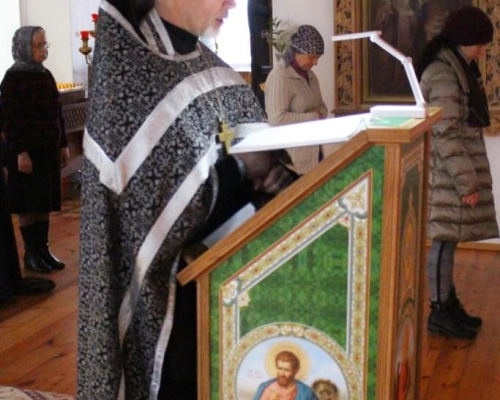 Служение Епископа Вяземского и Гагаринского Сергия. Мариино стояние