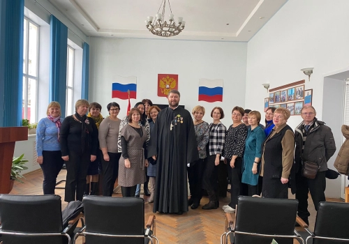 В рамках Рождественских чтений священнослужитель провел ряд мероприятий в области духовно-нравственного просвещения подрастающего поколения