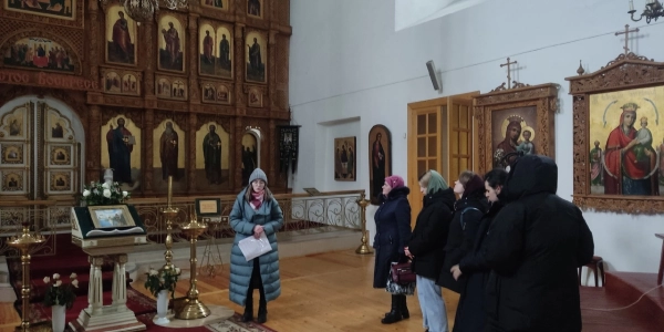 Экскурсия по Свято-Троицкому кафедральному собору для студентов