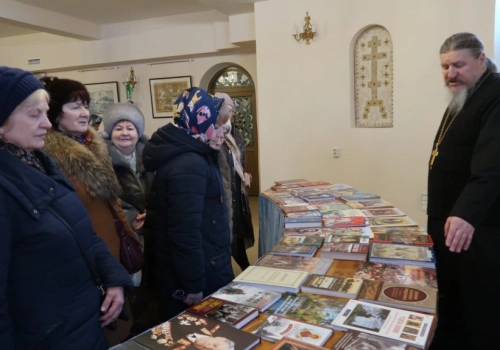 Группа паломников из Вяземского объединения «Клуб золотого возраста» посетили монастырь.