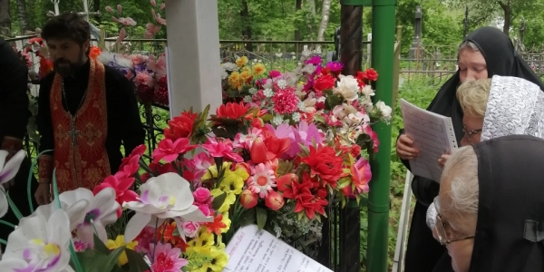 На Екатерининском кладбище города Вязьмы почтили память старицы Анастасии Филипповой