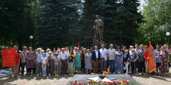 Благочинный Сафоновского округа принял участие в мемориальном мероприятии, посвященном 83-й годовщине создания московского народного ополчения