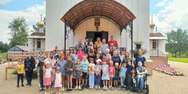 Состоялся летний слёт детских воскресных школ Сафоновского благочиния
