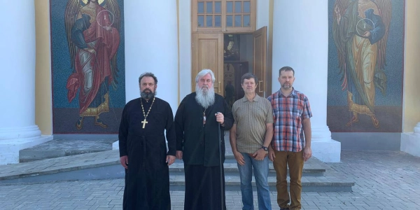 Епископ Сергий посетил с рабочим визитом храм в честь святого Архангела Михаила в селе Кикино Темкинского района Смоленской области