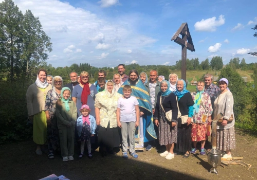 В храме в честь иконы Божией Матери 