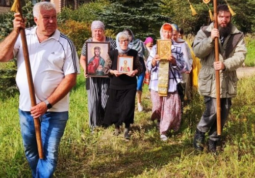 Престольный праздник встретили в деревне Давыдково