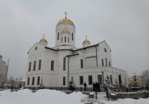 В день праздника Обрезания Господня митрополит Исидор возглавил Божественную литургию в Свято-Георгиевском соборе города Ярцево