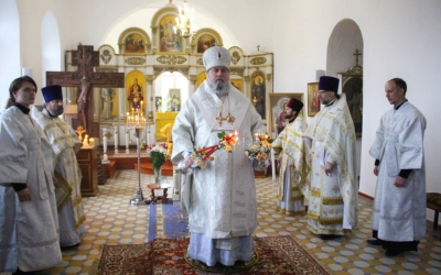 Архипастырское служение в день памяти прп. Макария Алтайского