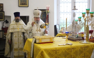 Архипастырское служение в день памяти прп. Макария Алтайского