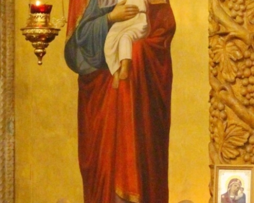 Служение Епископа Сергия в день празднования иконы Божией Матери 