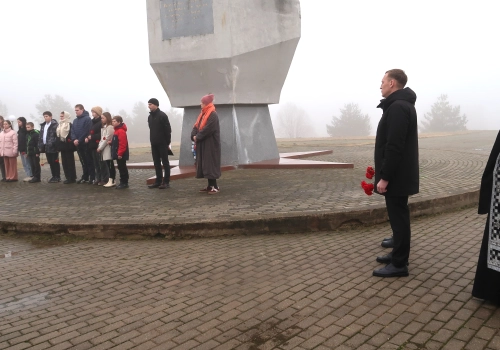 На мемориале «Богородицкое поле» состоялся торжественный митинг